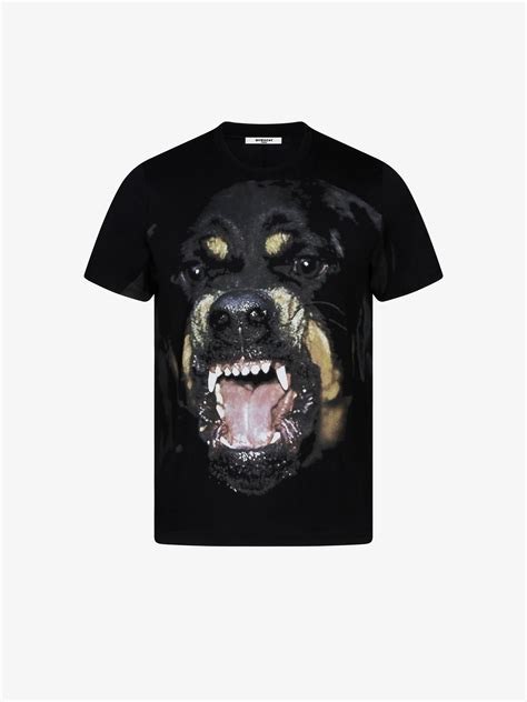 givenchy rottweiler tee womens|givenchy t shirt with holes.